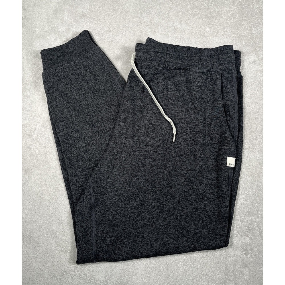 Vuori Women's Large Gray Performance Jogger Pants Activewear Sweatpants VW303